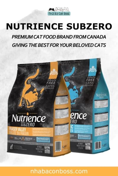 Nutrience Subzero Cat Food  - Petshop Nhà Ba Con Boss