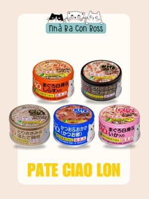 Pate Lon Nhật CIAO Inaba (85g) Cho Mèo - Petshop Nhà Ba Con Boss