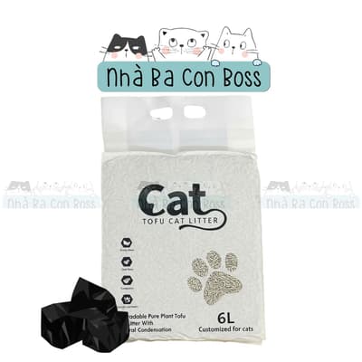 Cát Vệ Sinh Cat Cưng Tofu Cho Mèo 6L (2.5kg) 10