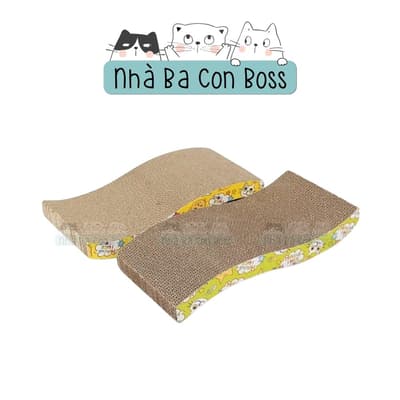 Bàn Cào Móng Lượn Sóng Cho Mèo