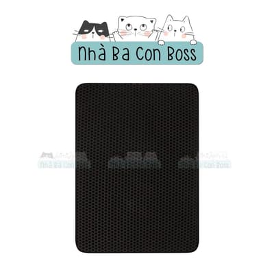 Thảm Chống Văng Cát Blackhole Cho Mèo Size L