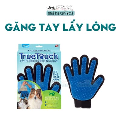 Găng Tay Lấy Lông Cho Thú Cưng