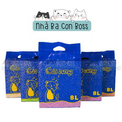 Cát Vệ Sinh Cat Cưng Tofu Cho Mèo 6L (2.5kg)