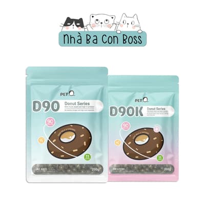 Thức Ăn Hạt Cho Mèo PetQ Donut Gói 200g
