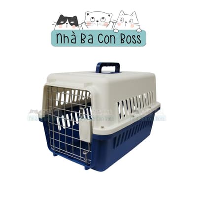 Lồng Hàng Không Cho Mèo/Chó Màu Hồng