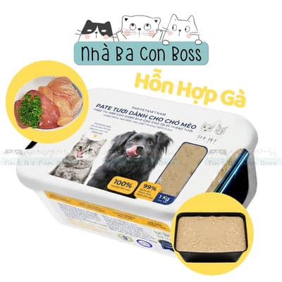 Pate Tươi Cho Chó/ Mèo The Pet Hộp 1kg 19