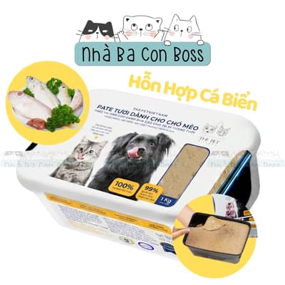 Pate Tươi Cho Chó/ Mèo The Pet Hộp 1kg 18