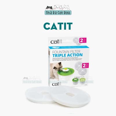 Bộ Lọc Nước Cho Mèo Catit Bộ 2 Tấm