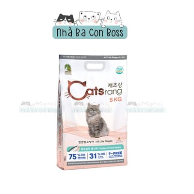 Thức Ăn Hạt Catsrang Cho Mèo