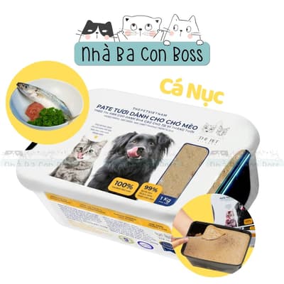 Pate Tươi Cho Chó/ Mèo The Pet Hộp 1kg 7