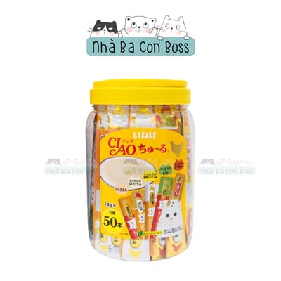 Súp Thưởng Cho Mèo Ciao Churu Tuýp 14g 5