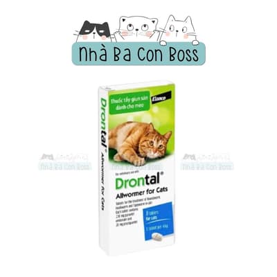 Viên Xổ Giun Drontal Cho Mèo