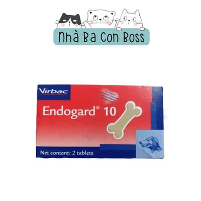 Xổ Giun Cho Chó Virbac Endogard Hộp 2 Viên