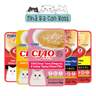 Pate Cho Mèo Ciao Gói 40g