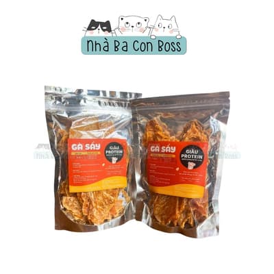Snack Nhai Sạch Răng/ Bánh Thưởng/ Que Gặm Cho Chó Crắc Kii - Que Gà Sấy Gói 200g