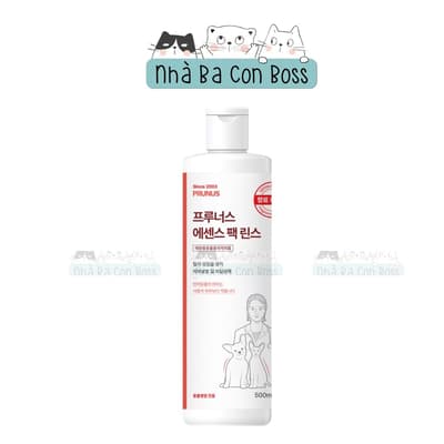 Dầu Xả Prunus Essence Pack Rinse Làm Mềm Và Ẩm Lông Cho Chó & Mèo