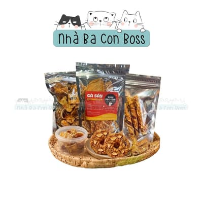 Combo Snack Nhai Sạch Răng/ Bánh Thưởng/ Que Gặm Cho Chó Crắc Kii