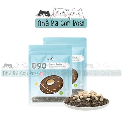 Thức Ăn Hạt Cho Mèo PetQ Donut Gói 200g 2