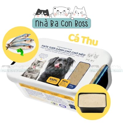Pate Tươi Cho Chó/Mèo The Pet Hộp 500g 10