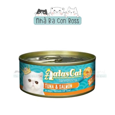 Pate Cho Mèo Aatas Jelly Lon 80g 7