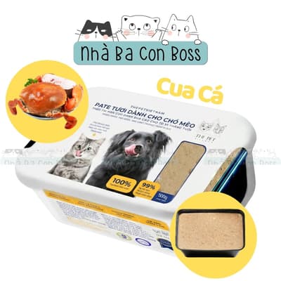 Pate Tươi Cho Chó/Mèo The Pet Hộp 500g 12