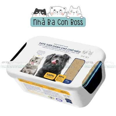 Pate Tươi Cho Chó/Mèo The Pet Hộp 500g