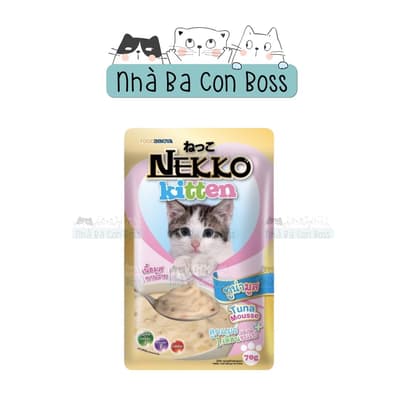 TL - Pate Cho Mèo Nekko Kitten Gói 70g 11