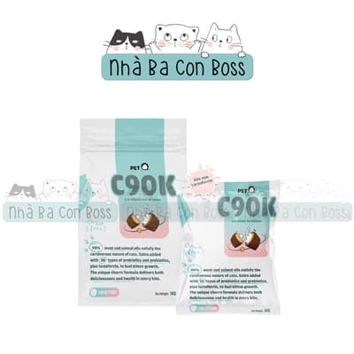 Thức Ăn Hạt Cho Mèo PetQ Churro C90K