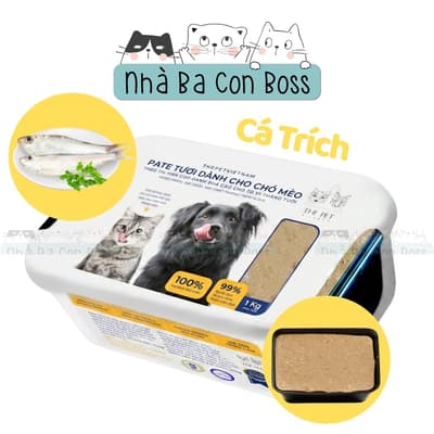 Pate Tươi Cho Chó/ Mèo The Pet Hộp 1kg 11