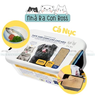 Pate Tươi Cho Chó/Mèo The Pet Hộp 500g 7