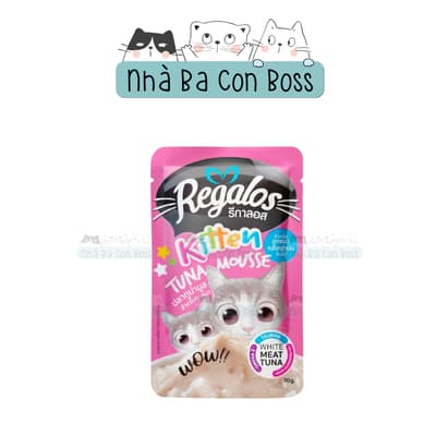 Combo 12 ( 1 Hộp) - Pate Cho Mèo Regalos Gói 70g 2