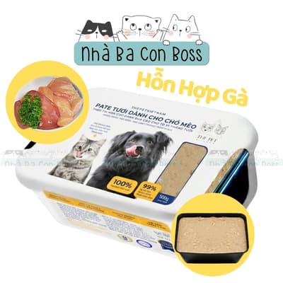 Pate Tươi Cho Chó/Mèo The Pet Hộp 500g 19