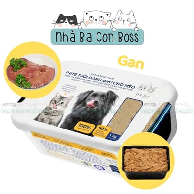 Pate Tươi Cho Chó/ Mèo The Pet Hộp 1kg 15