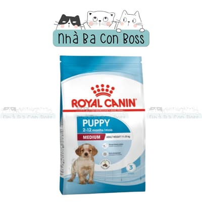 Thức Ăn Hạt Cho Chó Royal Canin Medium Puppy