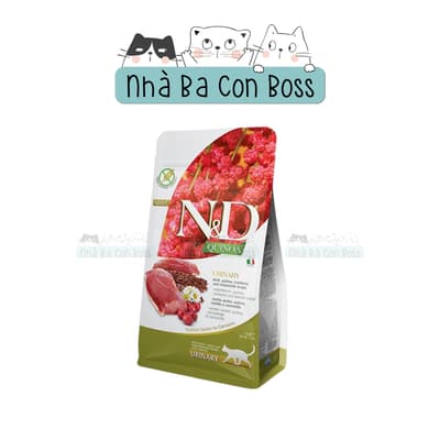 Thức Ăn Hạt Cho Mèo N&D (ND) Quinoa Urinary Adult Vịt