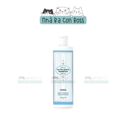 Dầu Tắm Gội Prunus Ultra White Shampoo Cho Chó Lông Trắng/Sáng Màu 2