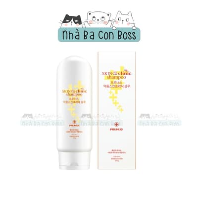 Dầu Tắm Gội Prunus Medicated Skin Clinic Shampoo Đặc Trị Viêm Da Chlohexidine 4% Cho Chó Chai 2