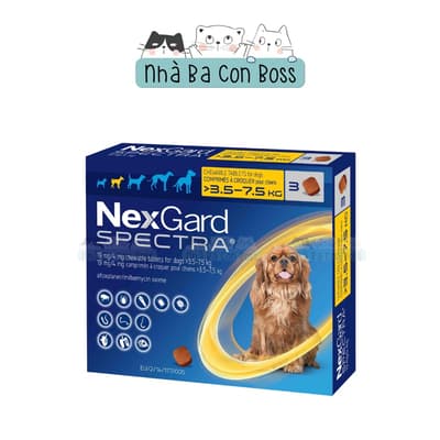 Viên Nhai Nexgard Spectra Cho Chó Từ 2kg Đến 30kg 4
