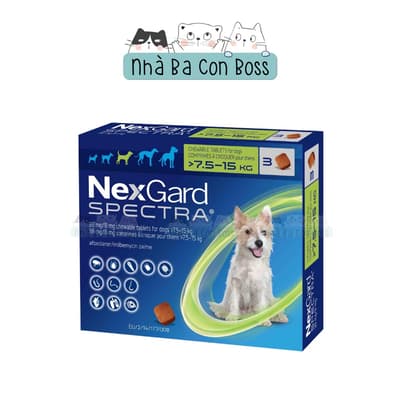 Viên Nhai Nexgard Spectra Cho Chó Từ 2kg Đến 30kg 6