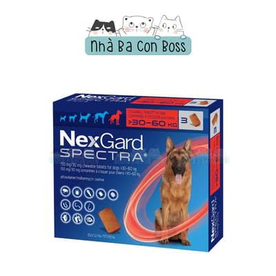 Viên Nhai Nexgard Spectra Cho Chó Từ 2kg Đến 30kg 5