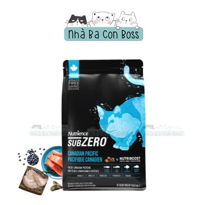 Thức Ăn Hạt Nutrience Subzero Cá Biển & Rau Củ Quả Cho Mèo Mọi Lứa Tuổi 2