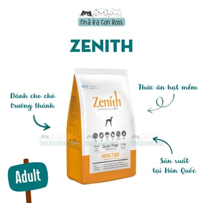 Thức Ăn Hạt Mềm Cho Chó Trưởng Thành Zenith Adult 2