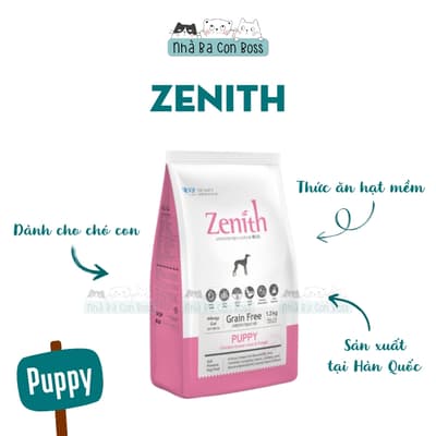 Thức Ăn Hạt Mềm Cho Chó Con Zenith Puppy 2
