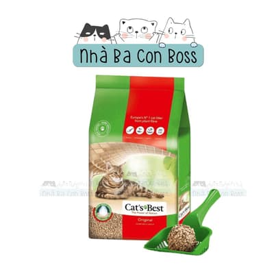 Cát Vệ Sinh Cat's Best (Cats Best) Original Cho Mèo 3