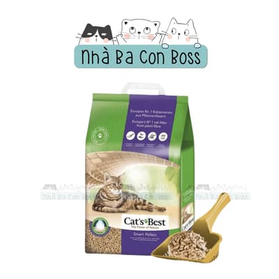 Cát Vệ Sinh Cat's Best (Cats Best) Smart Pellets Cho Mèo 3