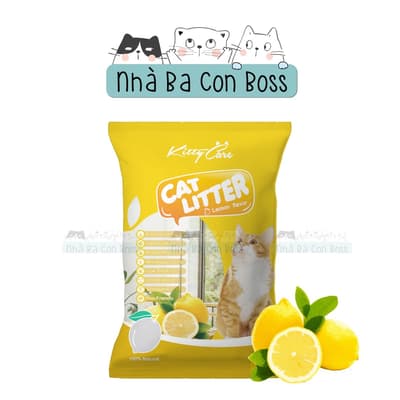 Combo 1 Tải 4 Bao - Cát Vệ Sinh Kitty Care Cho Mèo Bao 5L (4kg) 3
