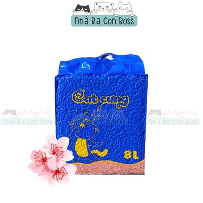 Combo 1 Thùng 8 Bao - Cát Vệ Sinh Cat Cưng Tofu Cho Mèo Bao 6L (2.5kg) 3
