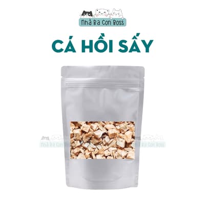 Gà Viên Sấy Khô, Cá Hồi Sấy Khô, Lòng Đỏ Trứng Sấy Khô 2