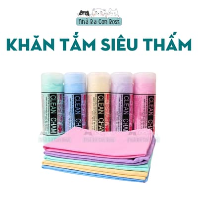 Khăn Tắm Siêu Thấm Cho Thú Cưng 2