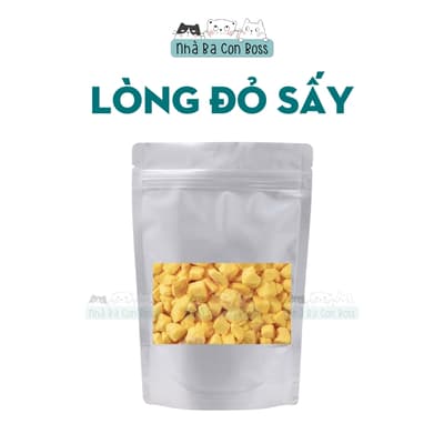 Gà Viên Sấy Khô, Cá Hồi Sấy Khô, Lòng Đỏ Trứng Sấy Khô 4